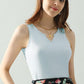 Ninexis Notched Rib Knit Tank
