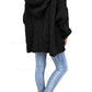 Cable-Knit Hooded Sweater
