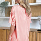 Basic Bae Full Size Bamboo V-Neck Drop Shoulder T-Shirt