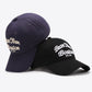 Embroidered Graphic Adjustable Baseball Cap